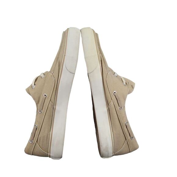 Perry Ellis America Shoes Mens 8 Casual Sneaker Boat Moc Lace Up Preppy Classic - Picture 9 of 13